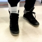 img Attelle aircast avec chaussure